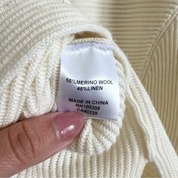 NWT PETER MILLAR WOMEN'S CAMPBELL OTTOMAN RIB SLEEVELESS SWEATER SMALL - Picture 7 of 7